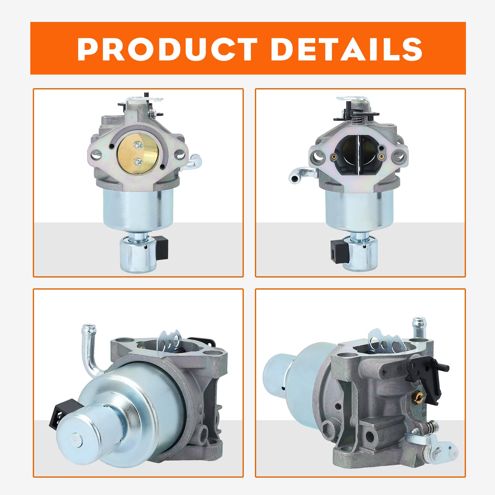Eight‑piece Hipa carb kit packaging for Brigg Stratt engines