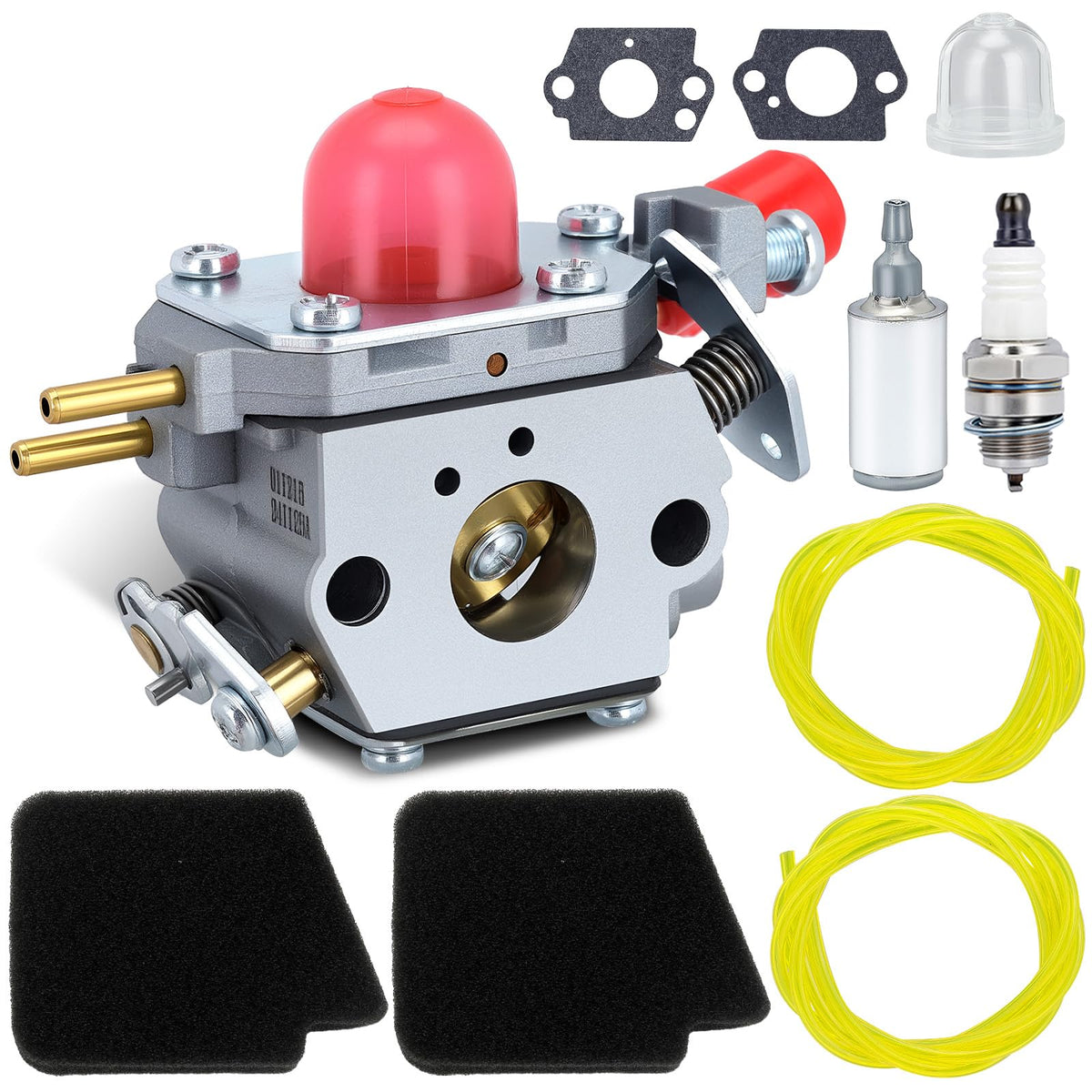 Hipa BVM200FE carburetor kit closeup for Poulan with precise fit