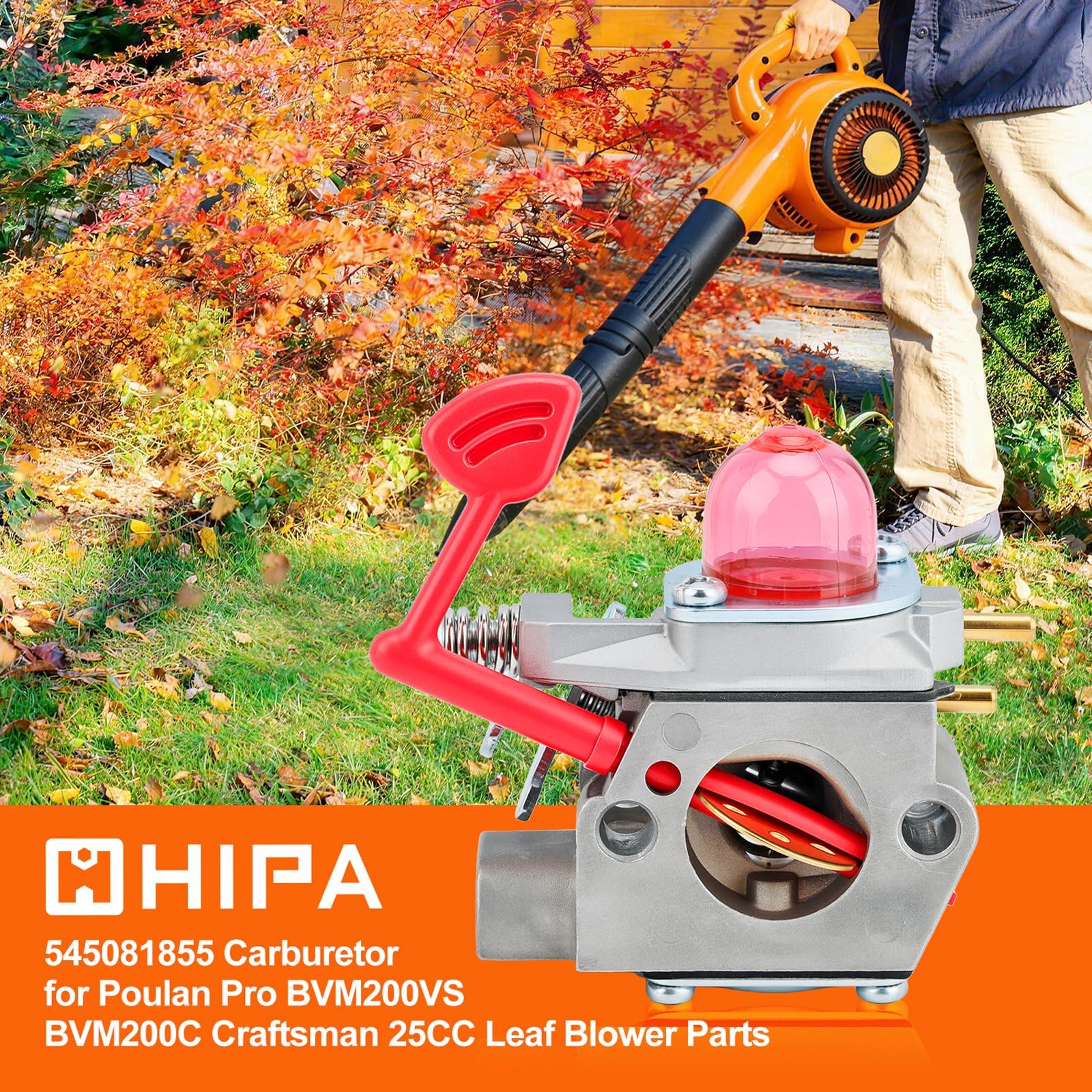 Hipa BVM200VS spark plug promoting consistent combustion and smooth acceleration