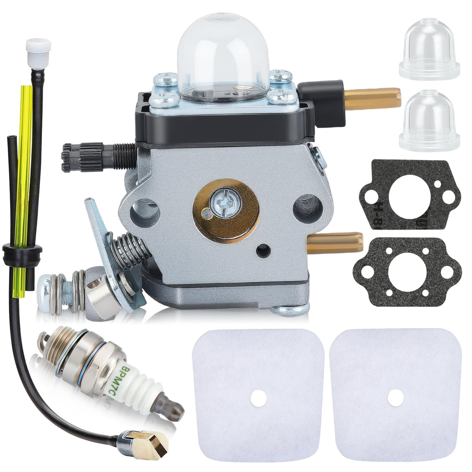Hipa C1U-K54A carburetor kit for Mantis Tiller, easy installation