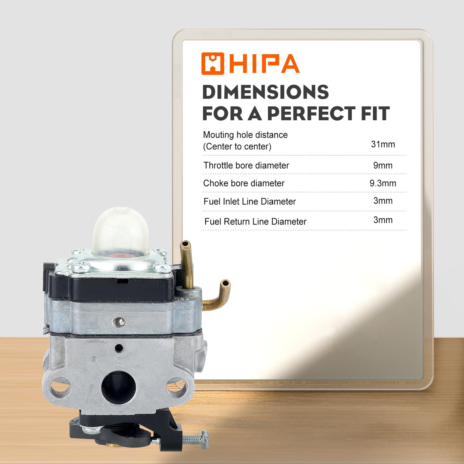 Hipa C430 fuel filter helps cleaner fuel flow and engine protection.