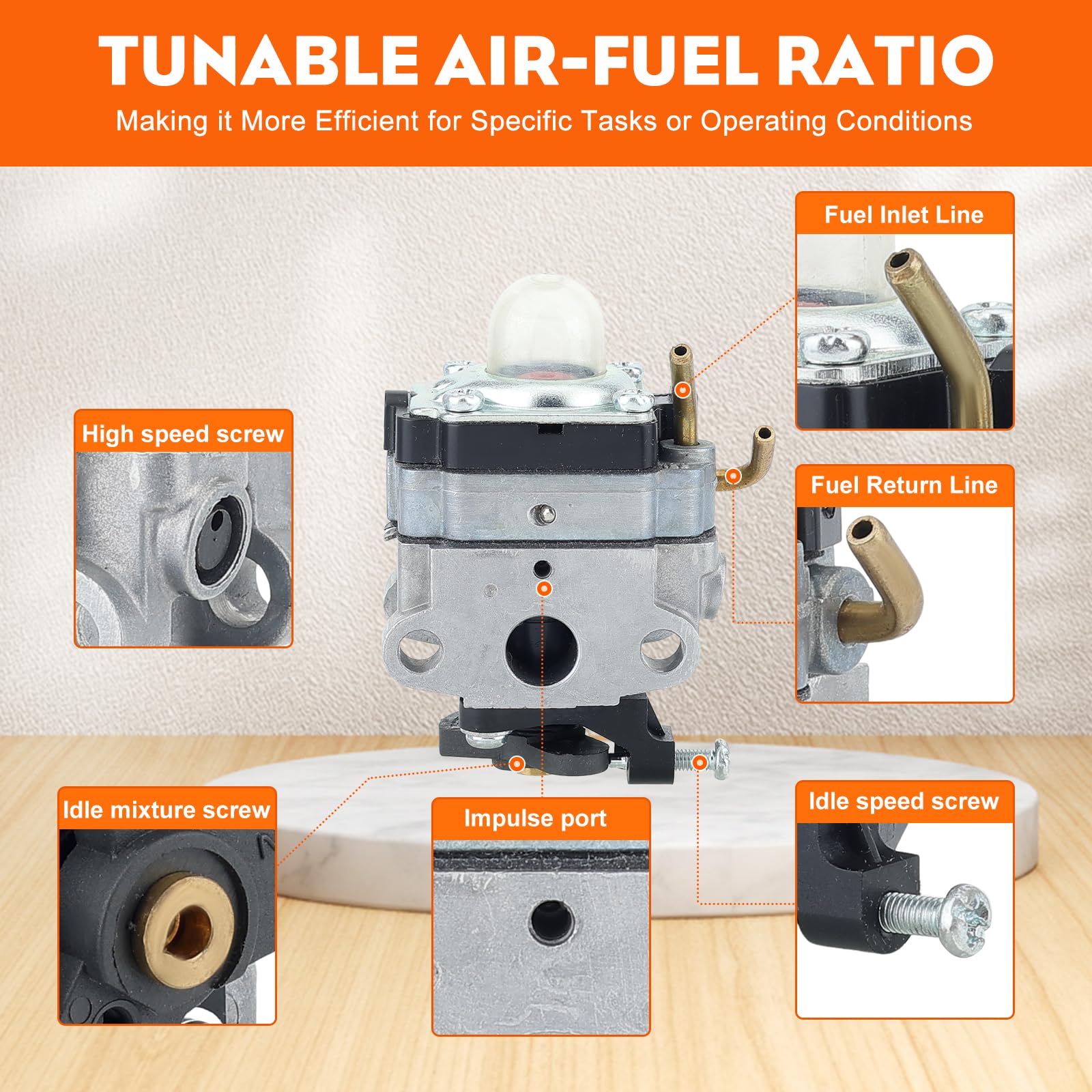 Hipa C430 fuel tube set keeps lines secure for steady performance.