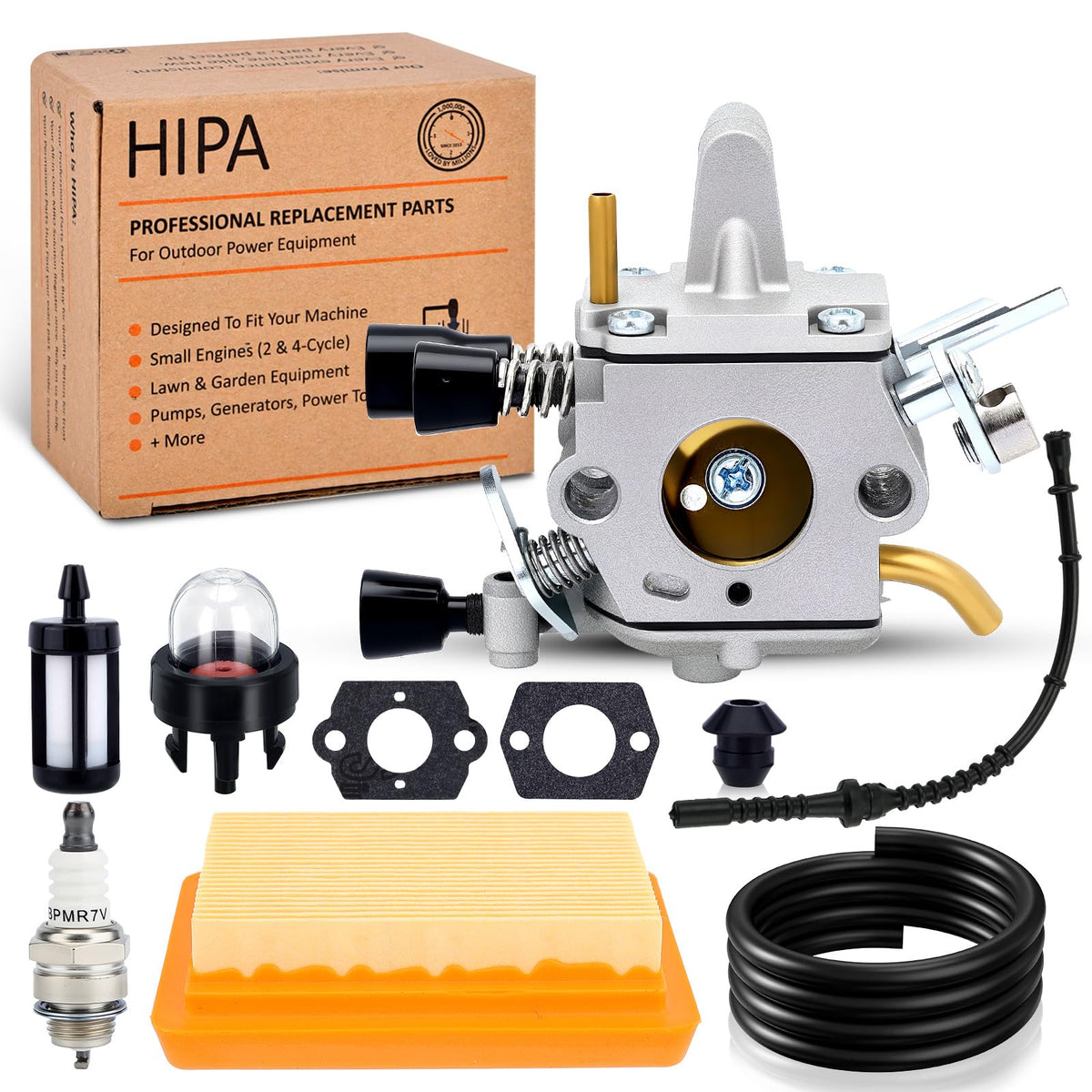 Hipa carburetor 4134-120-0652 for Stihl FS250, ready-to-install and durable