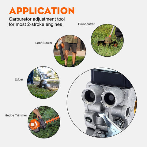 HIPA tool compatible with STHIL and Husqvarna for easy carb tuning across brands