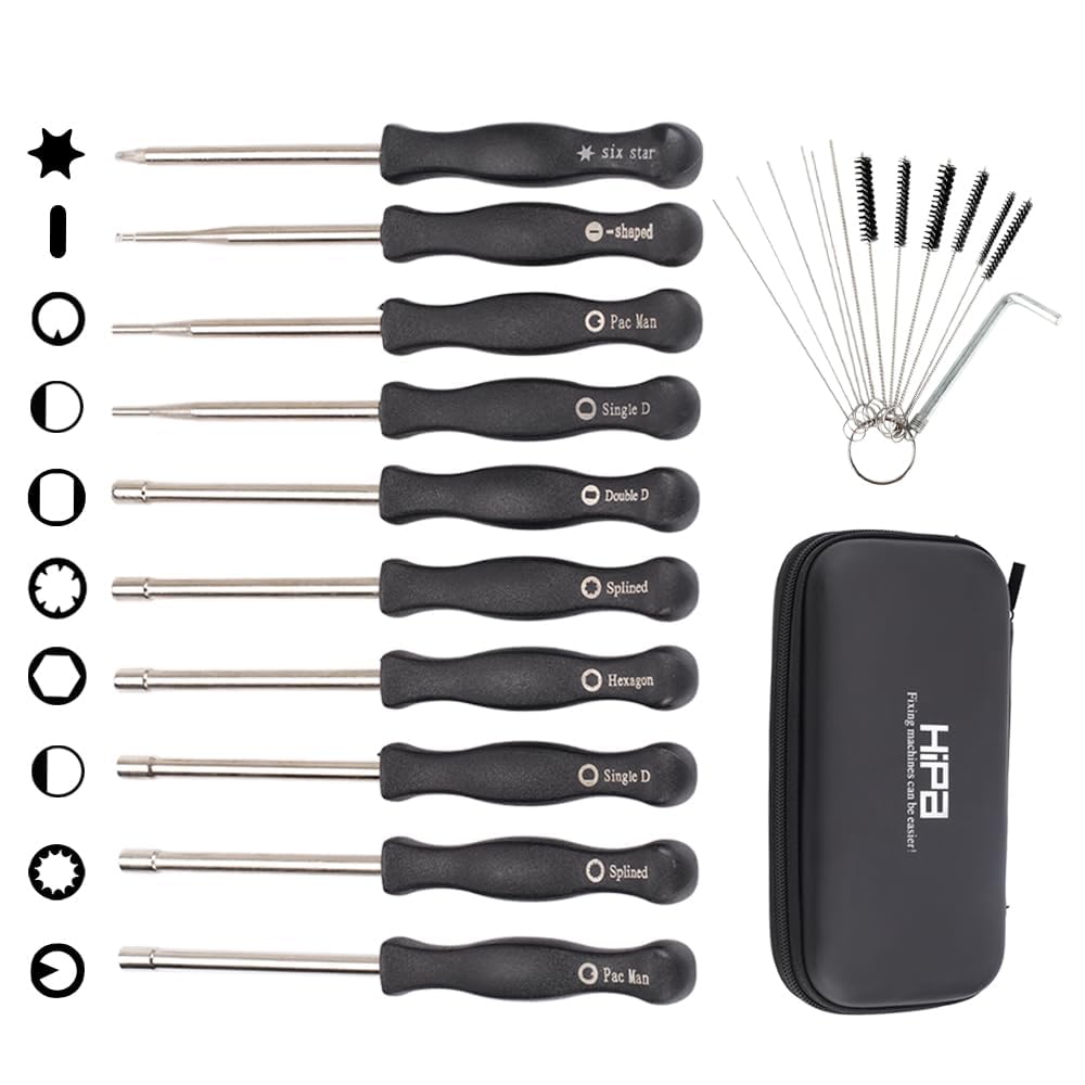Hipa carburetor adjustment tool kit in a sturdy case for field repairs