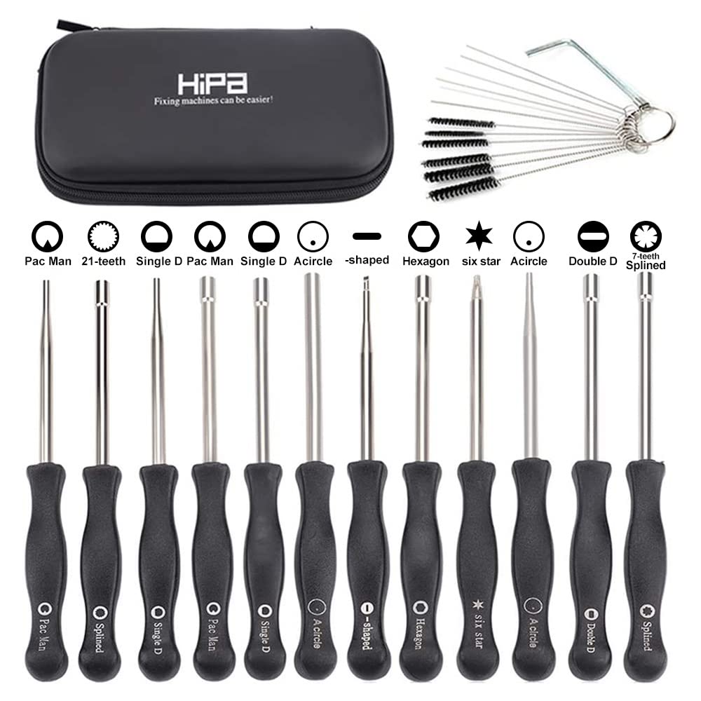HIPA carburetor adjustment tool with square handle for precise 1/4 turn tuning.