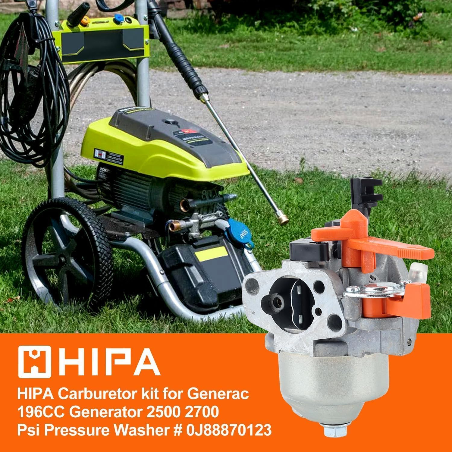 Hipa carburetor assembly detail shows precise fit for Kohler SH265