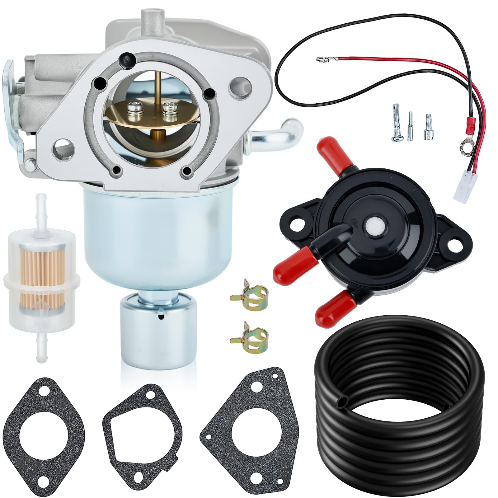 Hipa carburetor kit KT725 KT730 closeup shows precise fit and durable components.