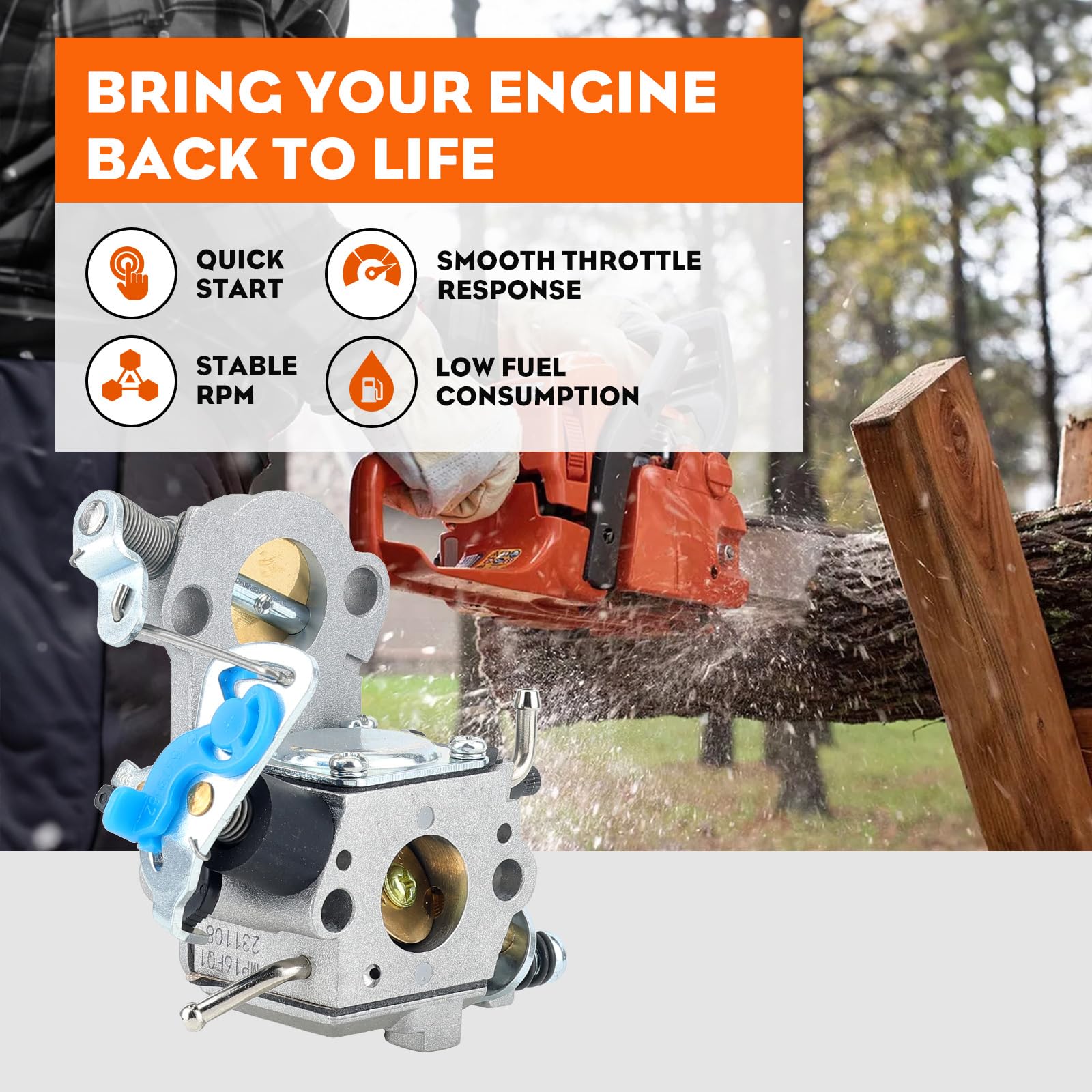 Hipa compatibility with Husqvarna 455 Rancher and related models.