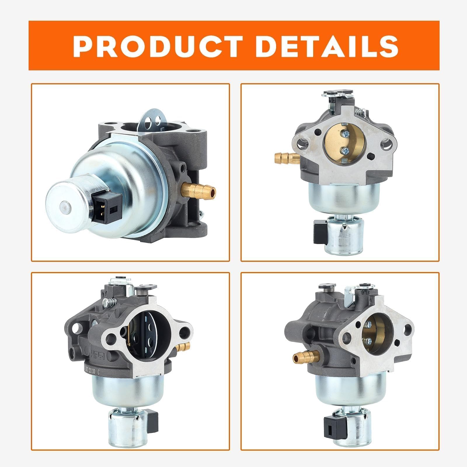 Air filter and pre-filter included for cleaner operation and debris protection