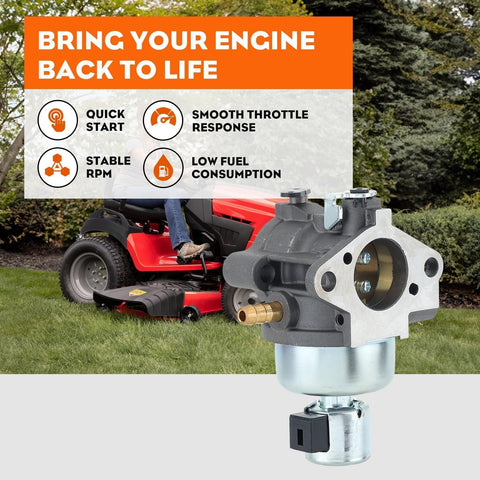 Oil and fuel filters included to support steady fuel flow and engine protection