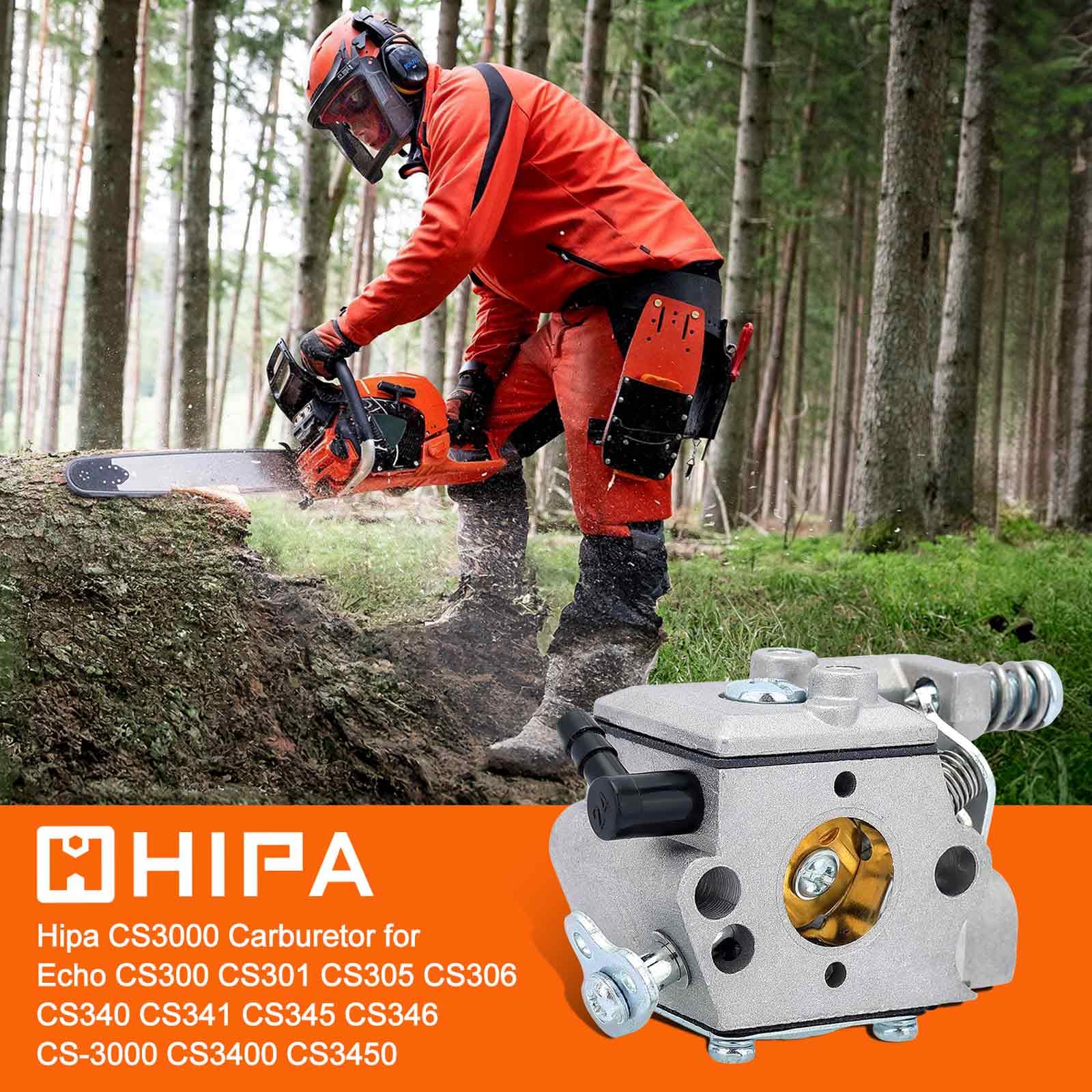 Hipa CS3000 carburetor brass diaphragm close-up highlighting durable components