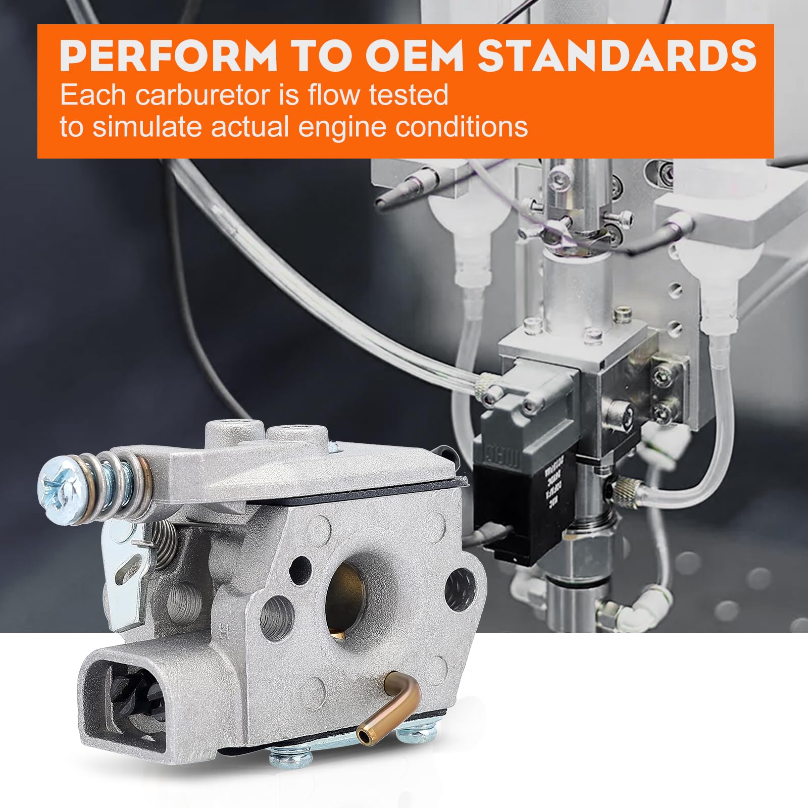 Hipa CS3000 priming bulb and fuel filter ready for quick-start maintenance
