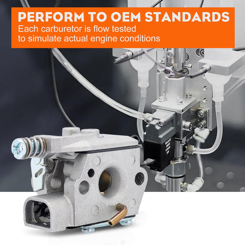 Hipa CS3000 priming bulb and fuel filter ready for quick-start maintenance