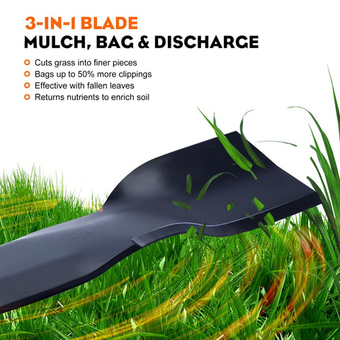 Hipa D140 blade side-discharging capability boosts clipping airflow