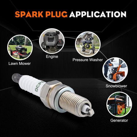 Hipa DCPR6E spark plug installed in Kohler XT675 engine scenario
