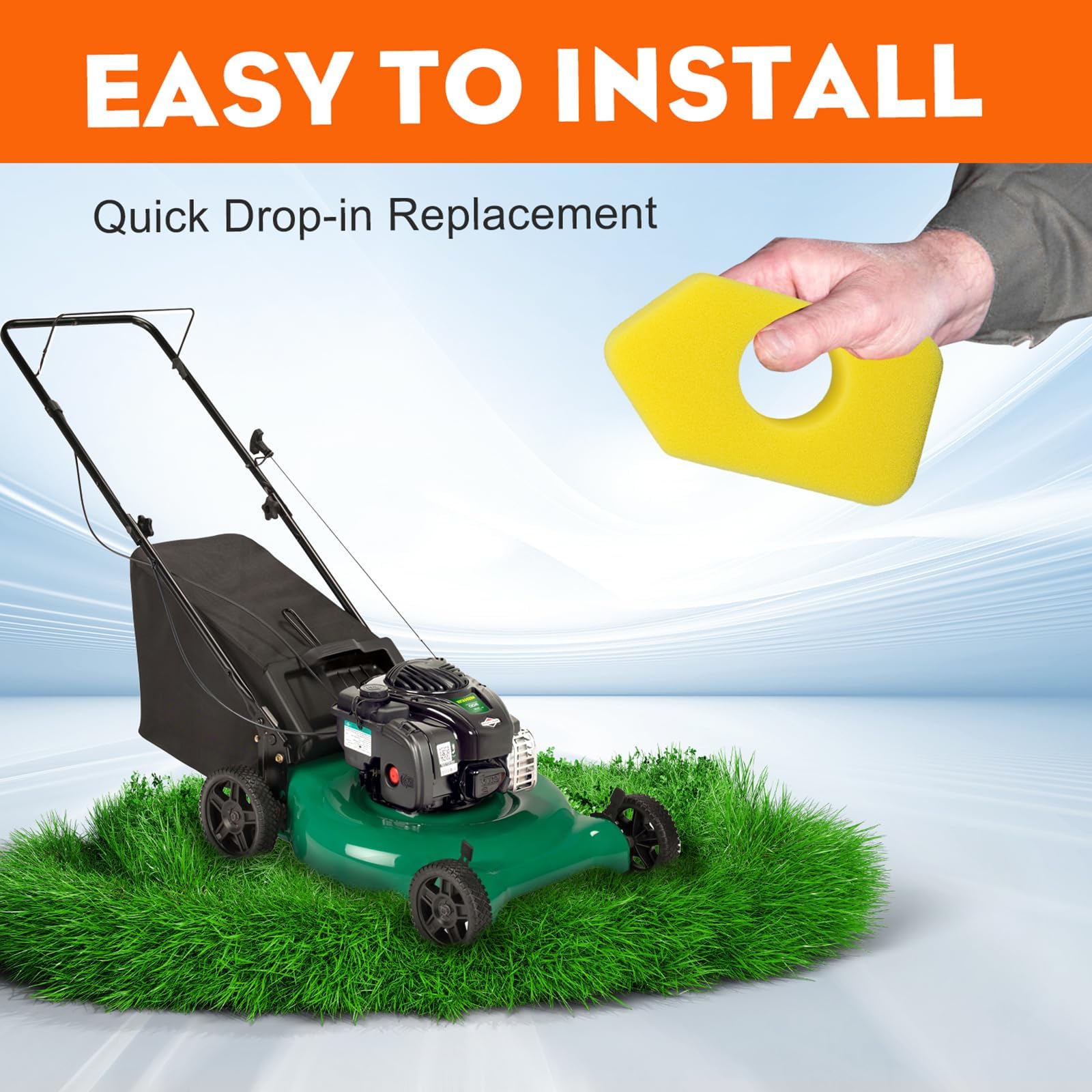 Hipa easy DIY install design enables simple replacements.
