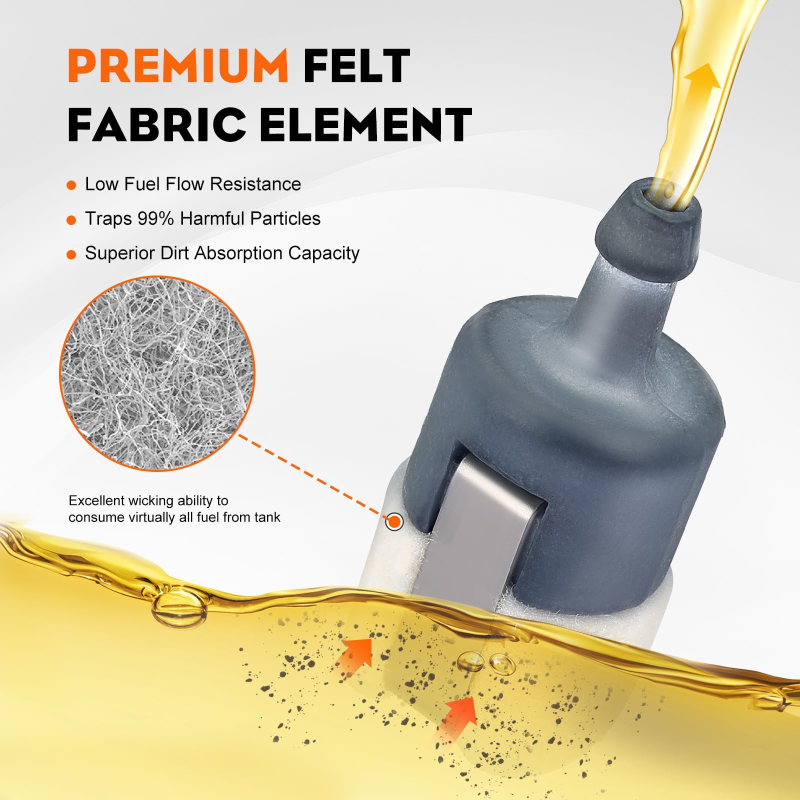 Hipa Edger PE200 fuel filter compatibility for Echo tools