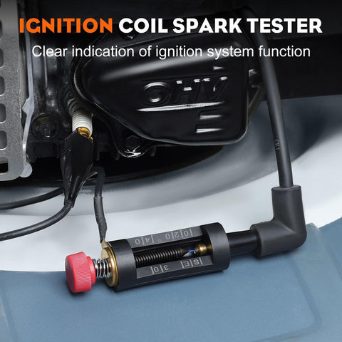 Hipa ignition coil spark tester helps quick diagnostics when starting issues.