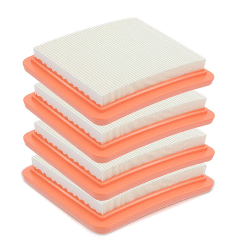 Hipa 4-pack 17211-Z8B-901 air filter for Honda HRX217 improves airflow