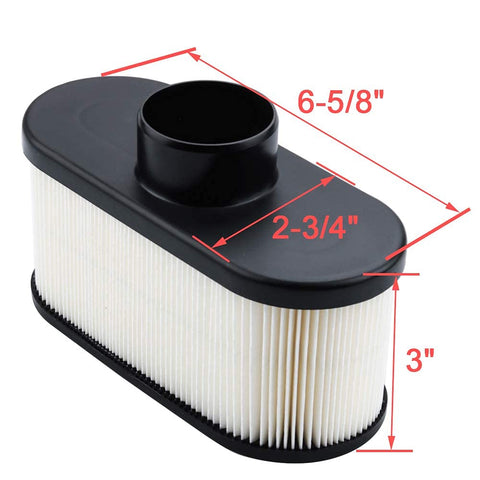 HIPA FR691v air filter side view highlighting a leak-proof seal for engine protection.