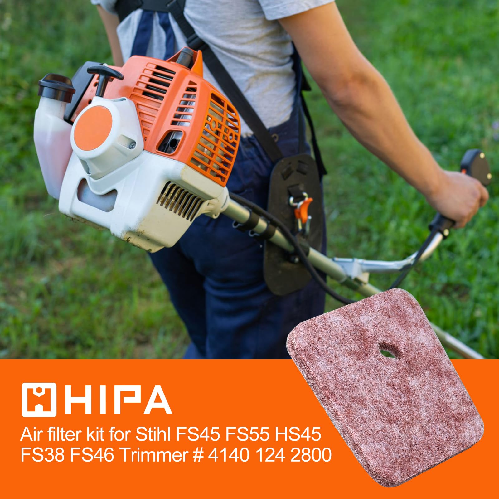 Hipa FS45 FS55 kit components laid out for quick part recognition