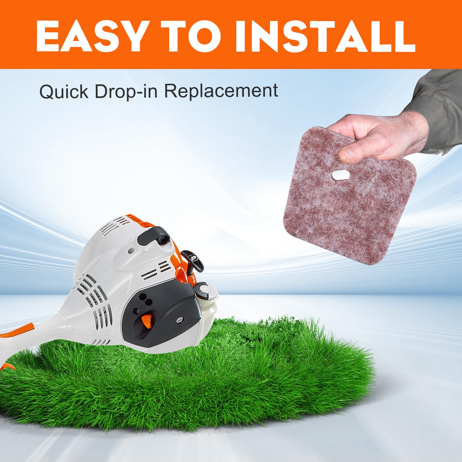 Hipa primer bulbs included for reliable priming and easier starts