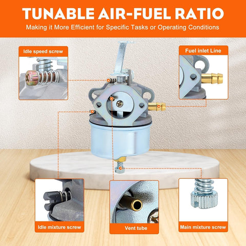 Hipa fuel filter ensures consistent fuel flow to Tecumseh engines