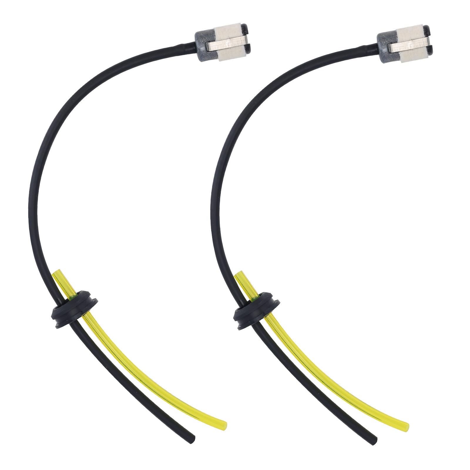 Hipa fuel line 2-hole grommet assembly for Husqvarna 350BT, improved fuel flow and reliability.