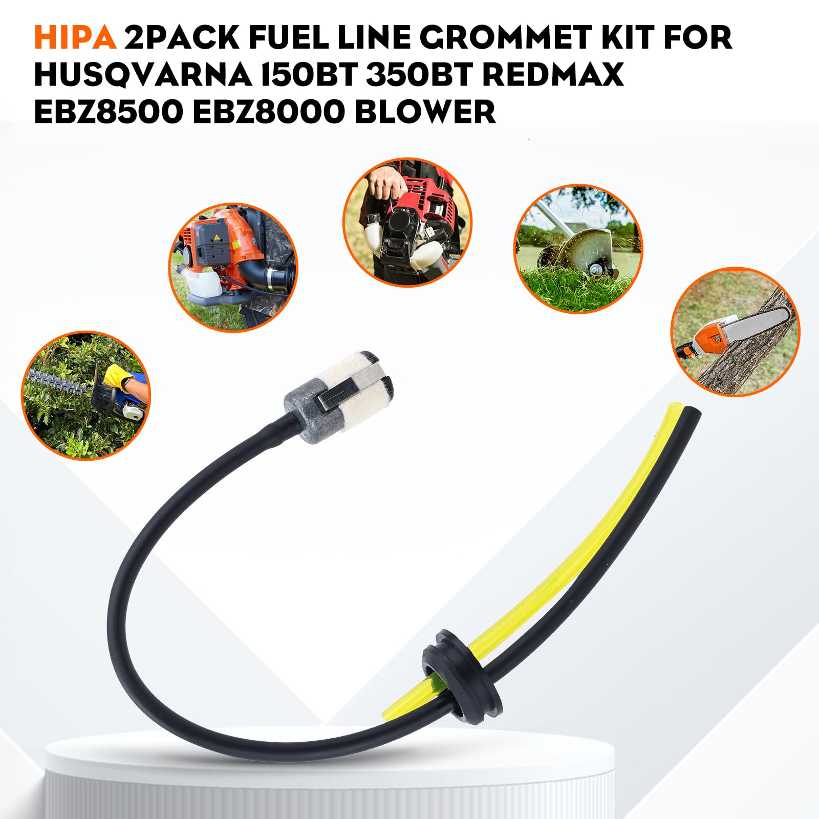 Hipa Husqvarna 150BT fuel line kit for smooth starting and steady performance.
