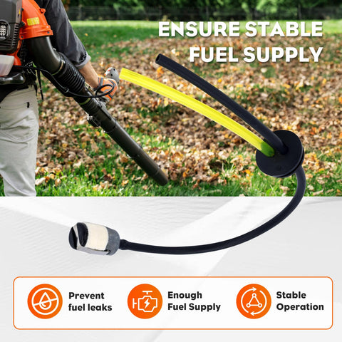 Hipa RedMax EBZ6500-EBZ7500 fuel line kit enhances fuel flow for demanding tasks.