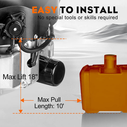 Hipa fuel pump for Kohler CH730–CH740 sustains dependable engine fueling.