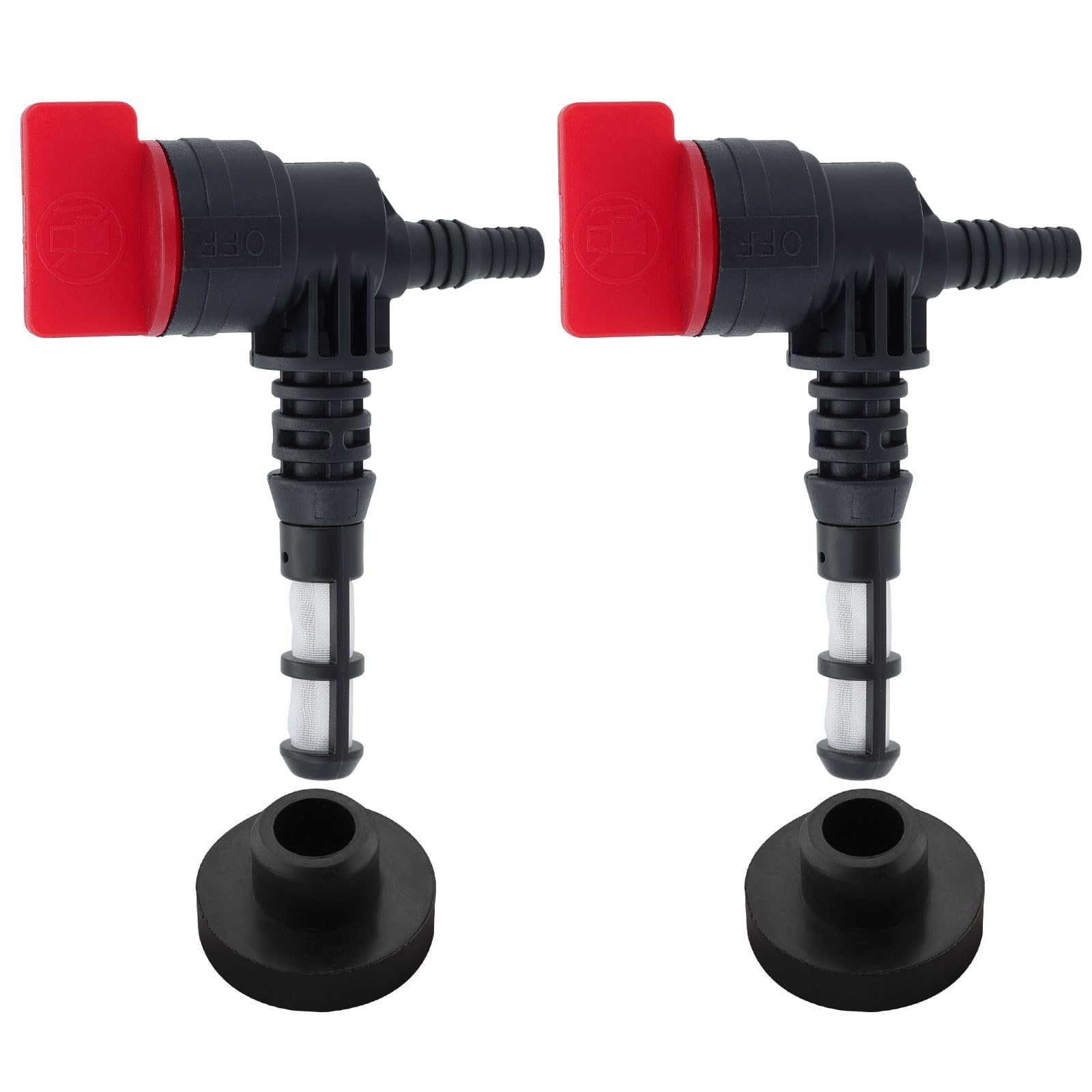 Hipa fuel shut-off valve close-up demonstrates durable construction for reliable generator control