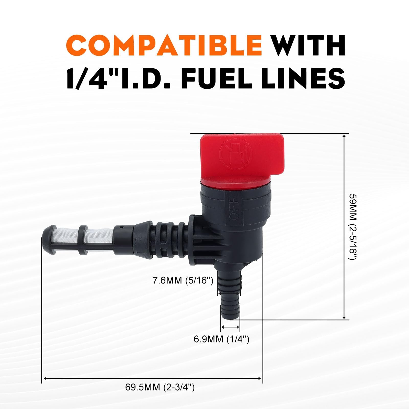 Hipa durable valve with included grommets ensures dependable shutdown during maintenance