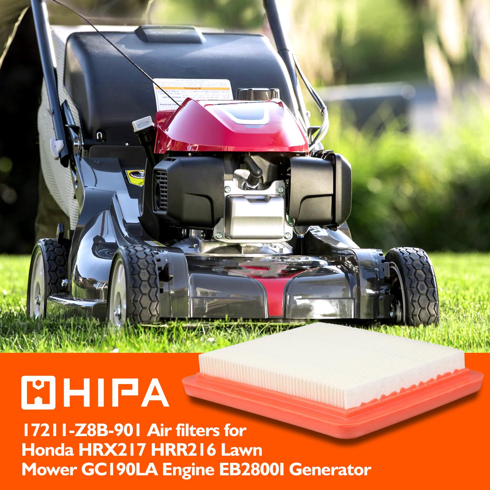 Hipa GCV160 fuel filter ensures reliable fuel flow for steady mower operation