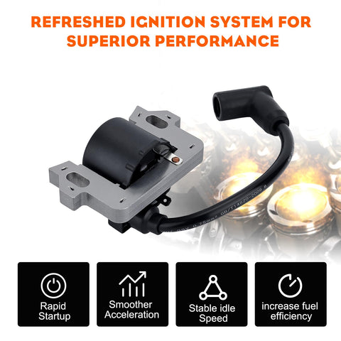 Hipa GCV160 ignition coil packaged image illustrates ready-to-install replacement part.