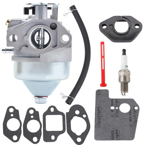 Hipa GCV190 carburetor front view for Honda engines, ready to install.