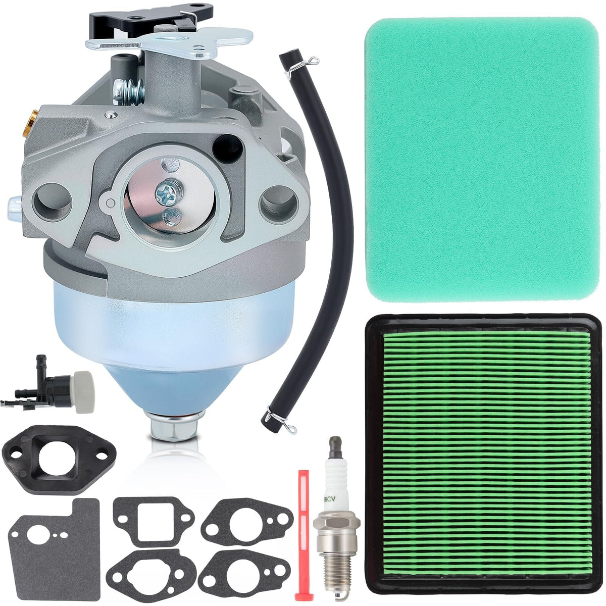Hipa GCV190 HRX217 carburetor front view for quick replacement in lawn care