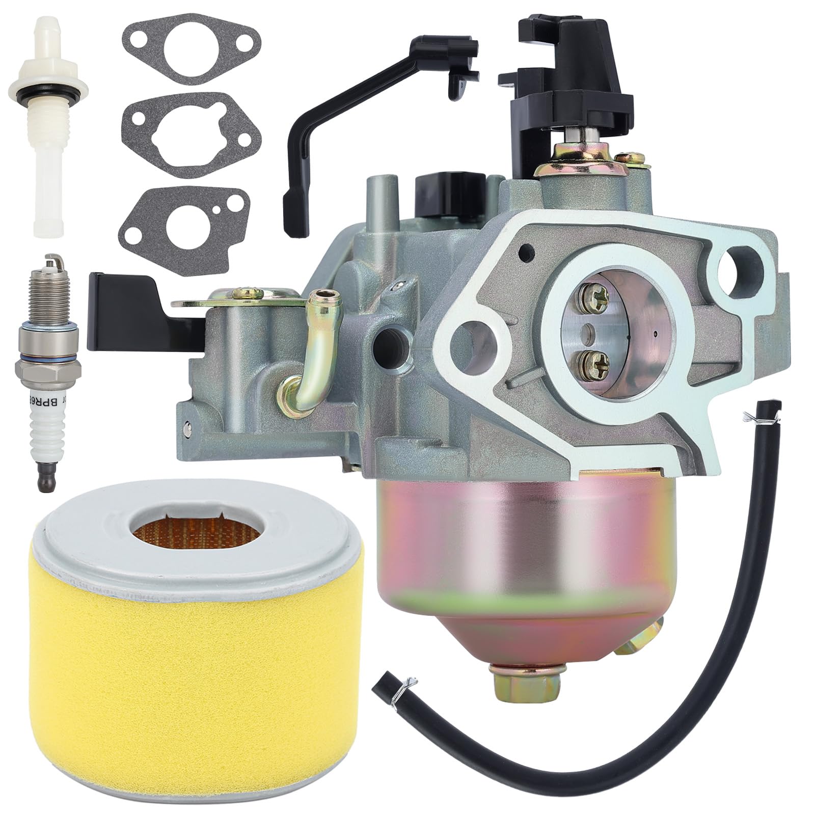 Hipa GX270 carburetor front view ensures precise fit for Honda engines.