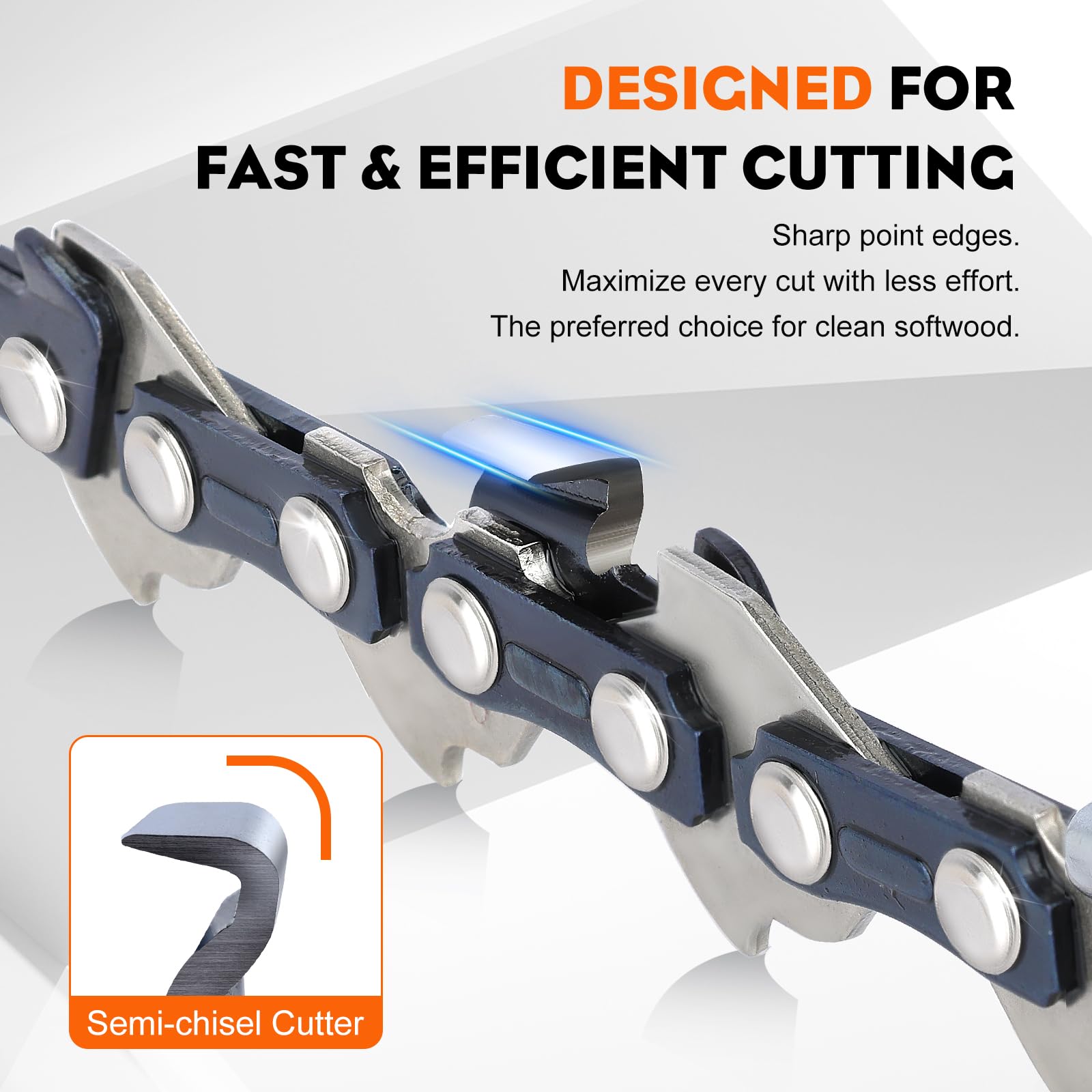 Hipa PS720 on Homelite UT-43160 enables reliable cuts.