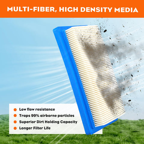 Hipa HRB215 air filter compatible with 11A-12A series mowers