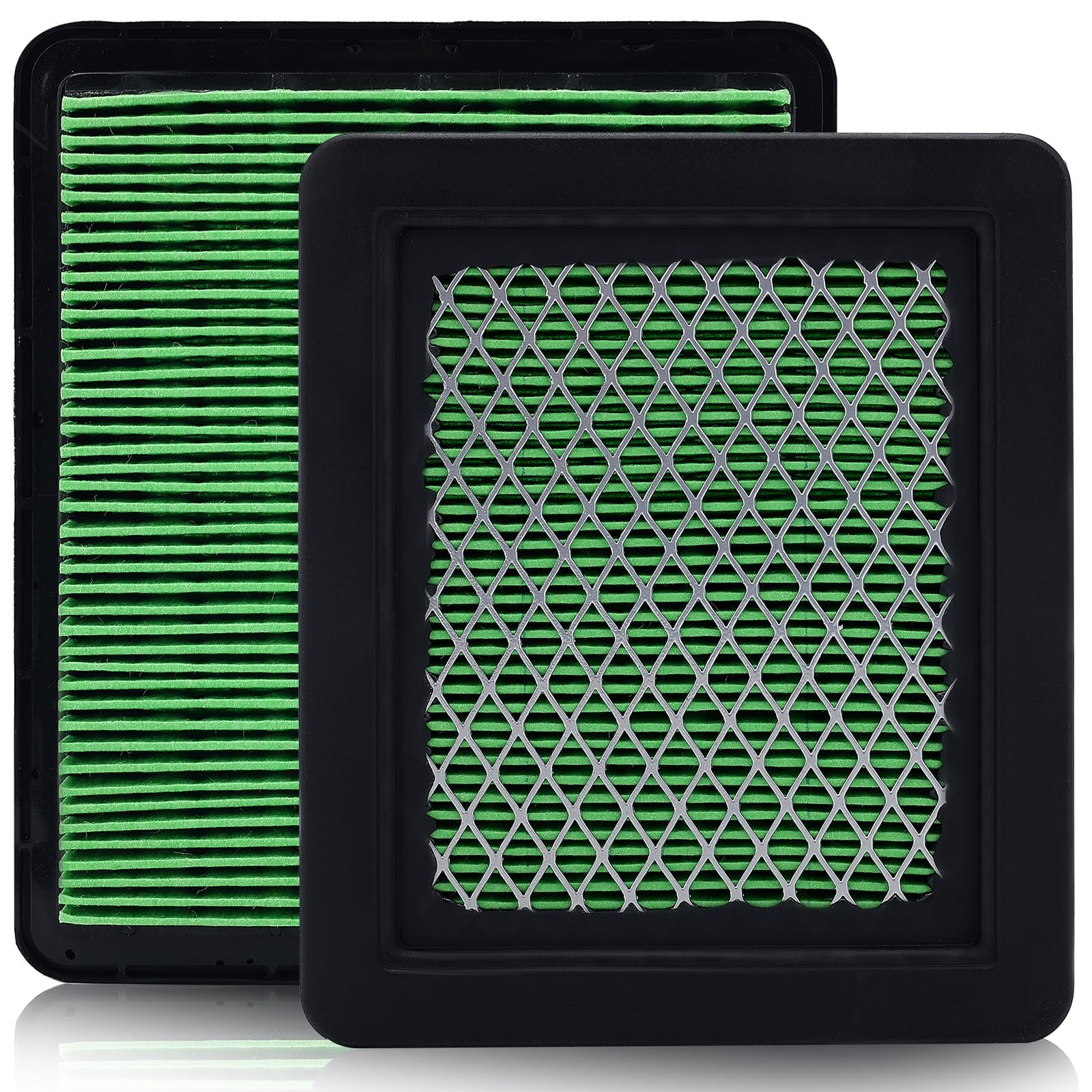 Hipa HRX217 air filter front view showing the seal for clean airflow.