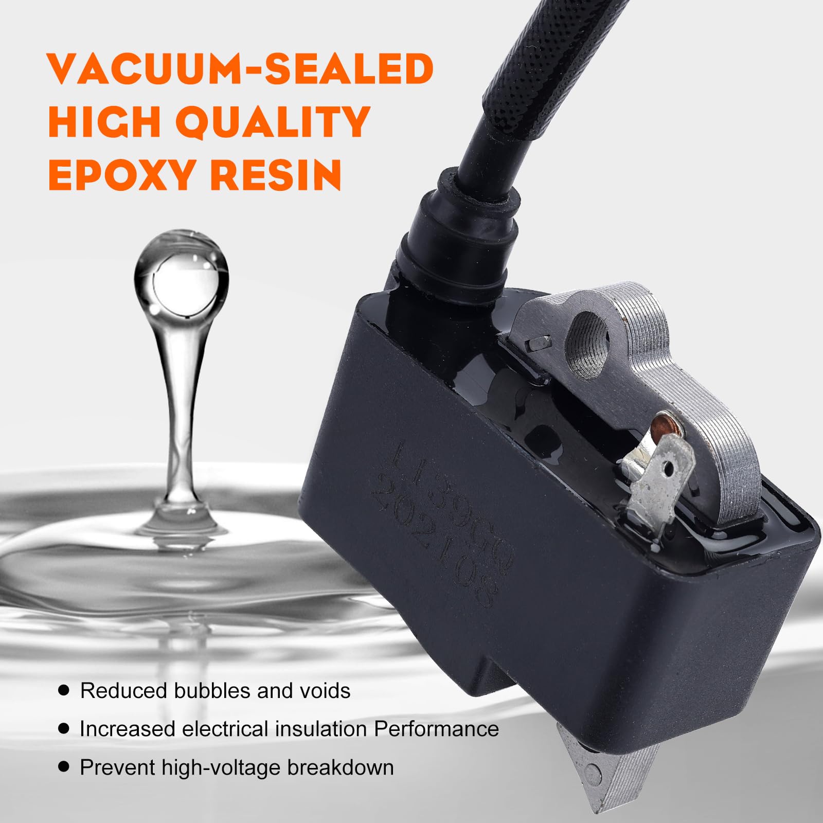 Hipa HT101 ignition coil for reliable starts on HT series trimmers
