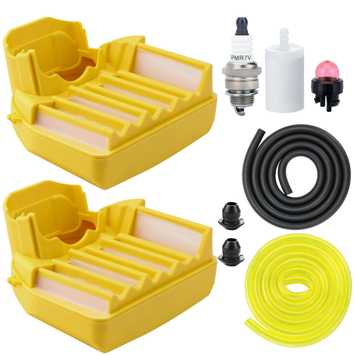 Hipa air filter for Husqvarna 455 Rancher improves airflow and engine efficiency.