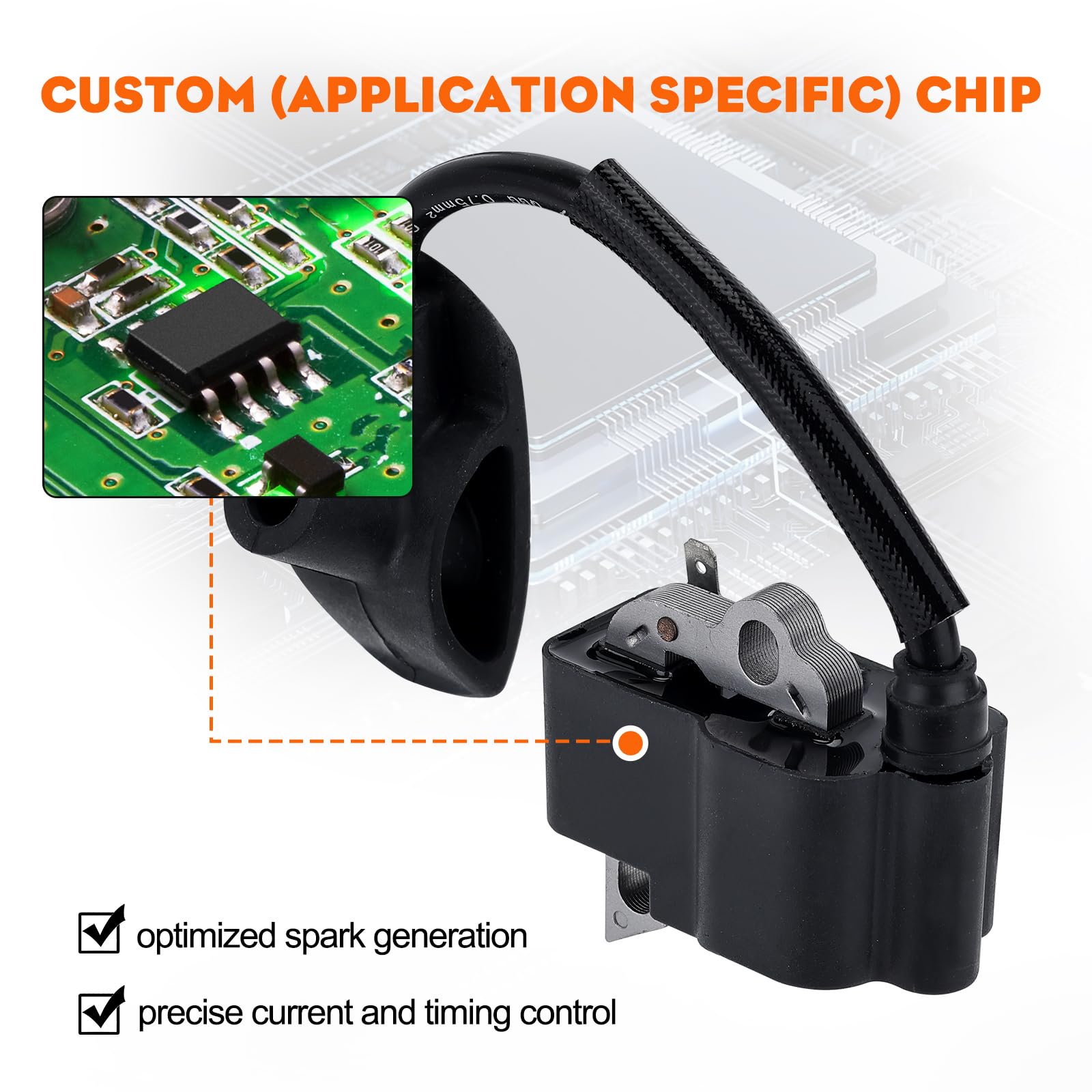 Hipa KM90R/KM110R ignition coil supports broad STIHL compatibility