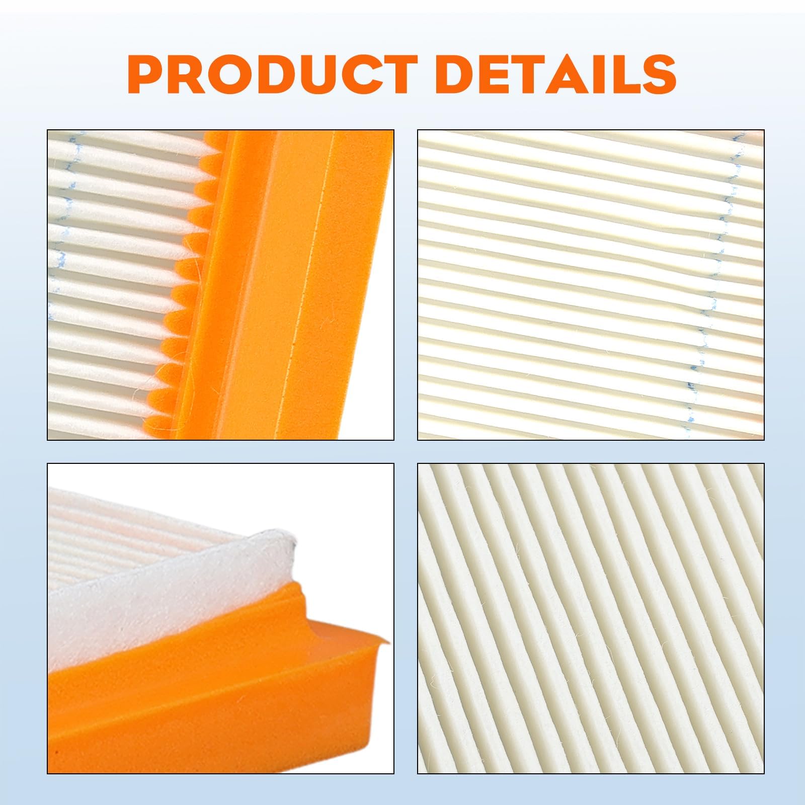 Hipa leak-proof polyurethane frame design for secure sealing