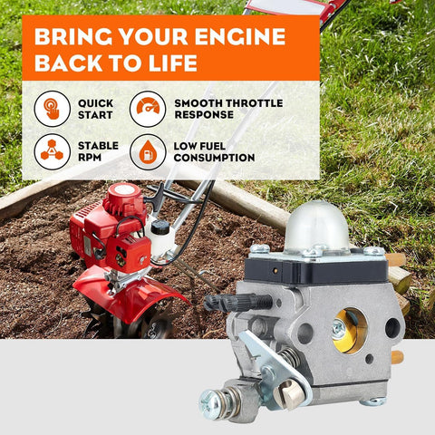 Hipa Mantis 7225/7222M carburetor installation-ready design