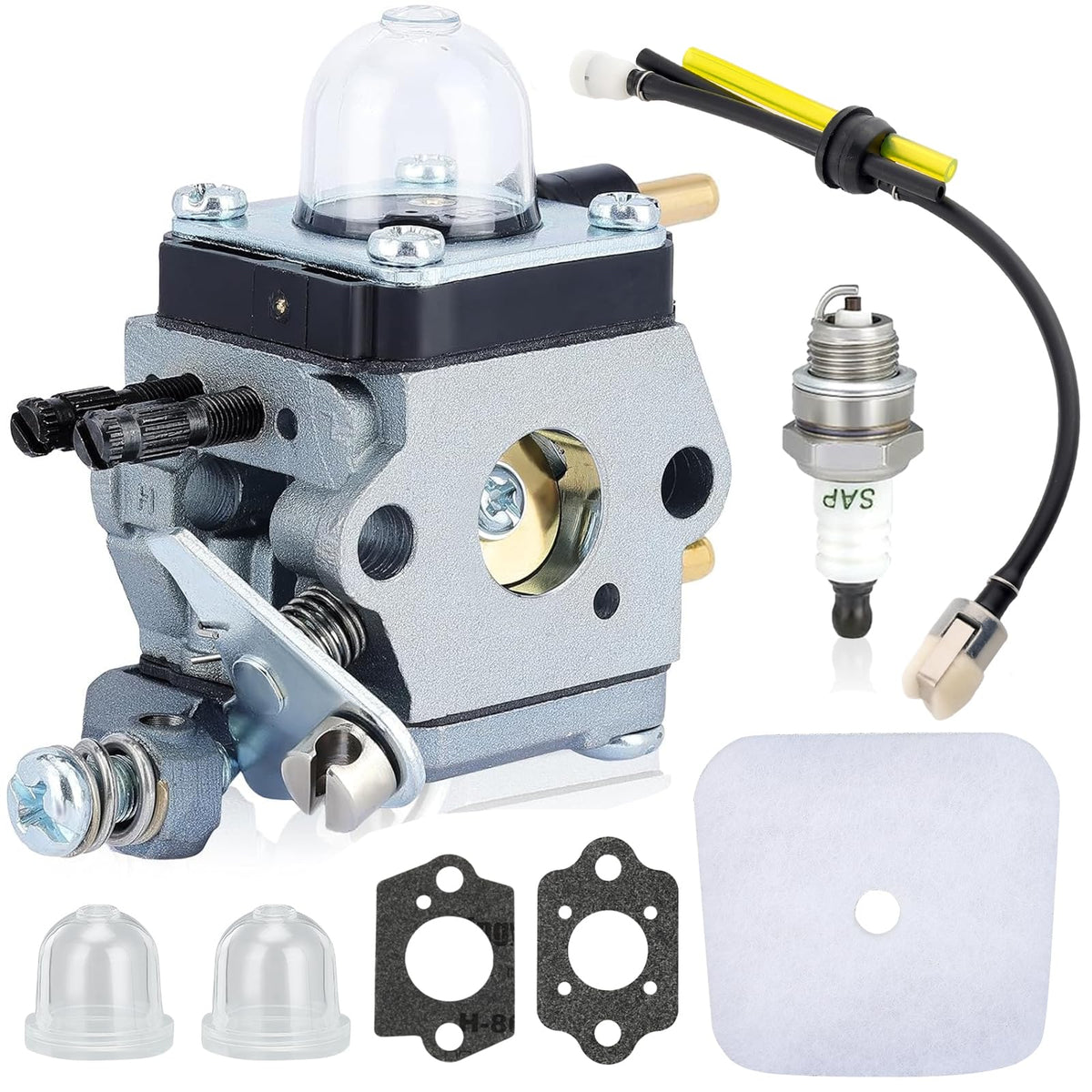 Hipa Mantis tiller carburetor assembly ready for installation and quick maintenance