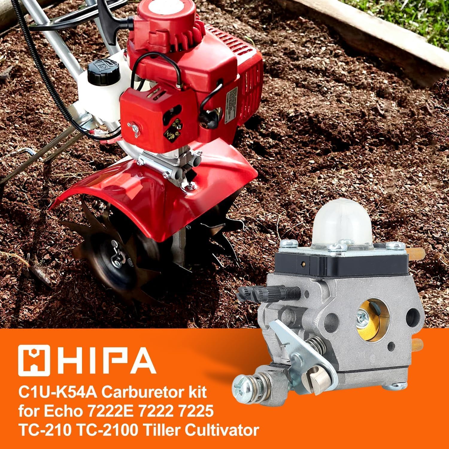Hipa Mantis carburetor brass components ensure durability under heat and wear