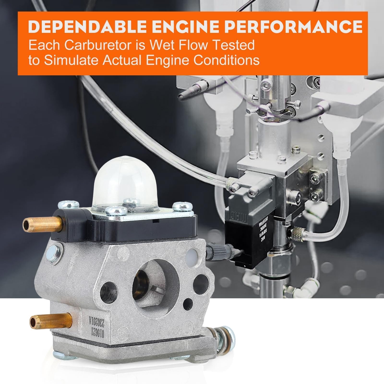 Hipa Mantis carburetor gasket set helps seal connections for steady performance
